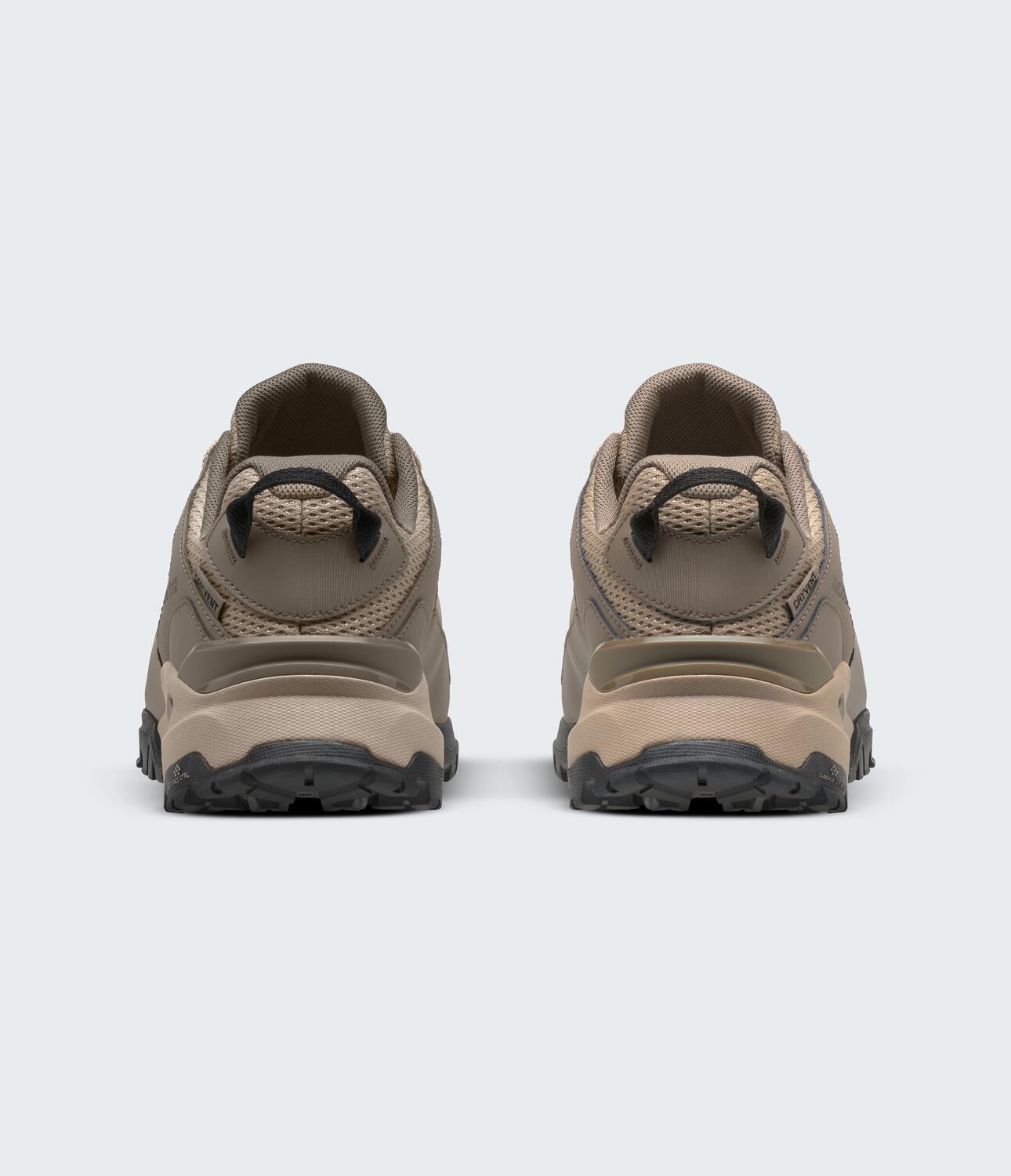 Tenis de Senderismo Impermeables Hombre, Gris