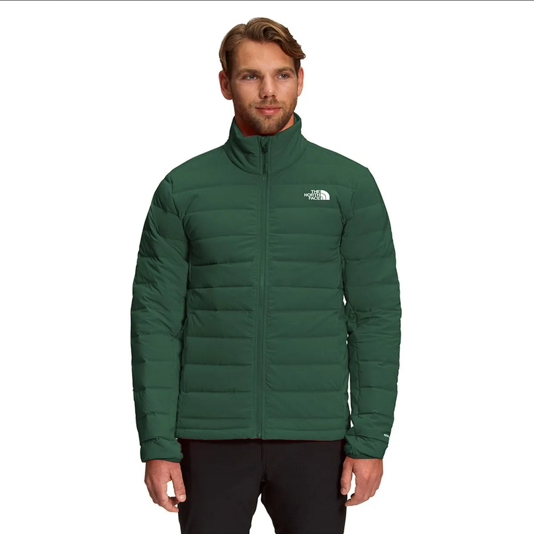 Chamarra de Pluma Belleview Stretch Hombre, Verde