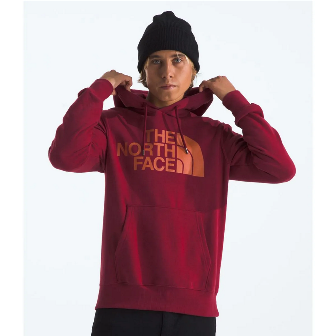 Sudadera con Gorro Half Dome Hombre, Rojo