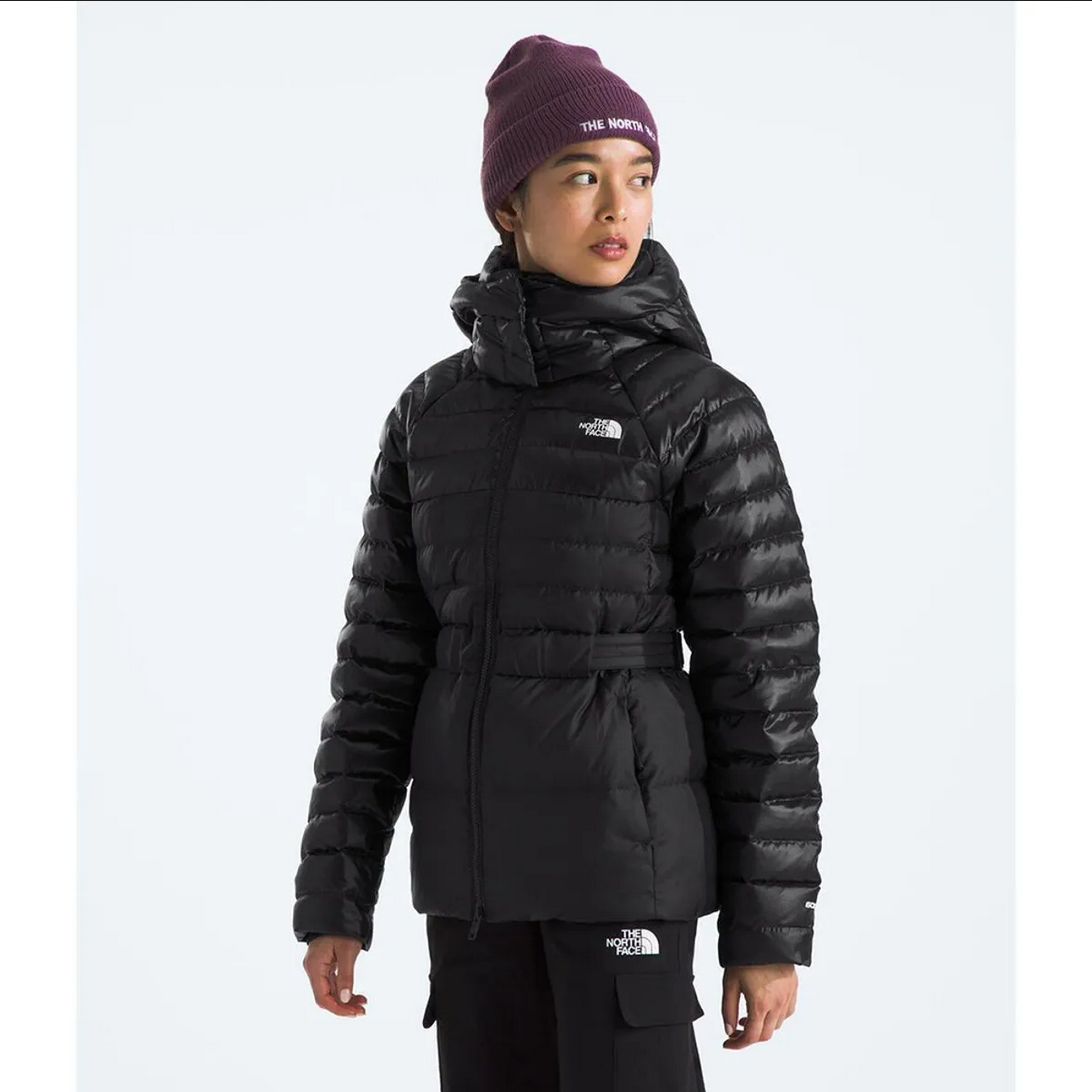 Chamarra de Pluma Metropolis Mujer, Negro