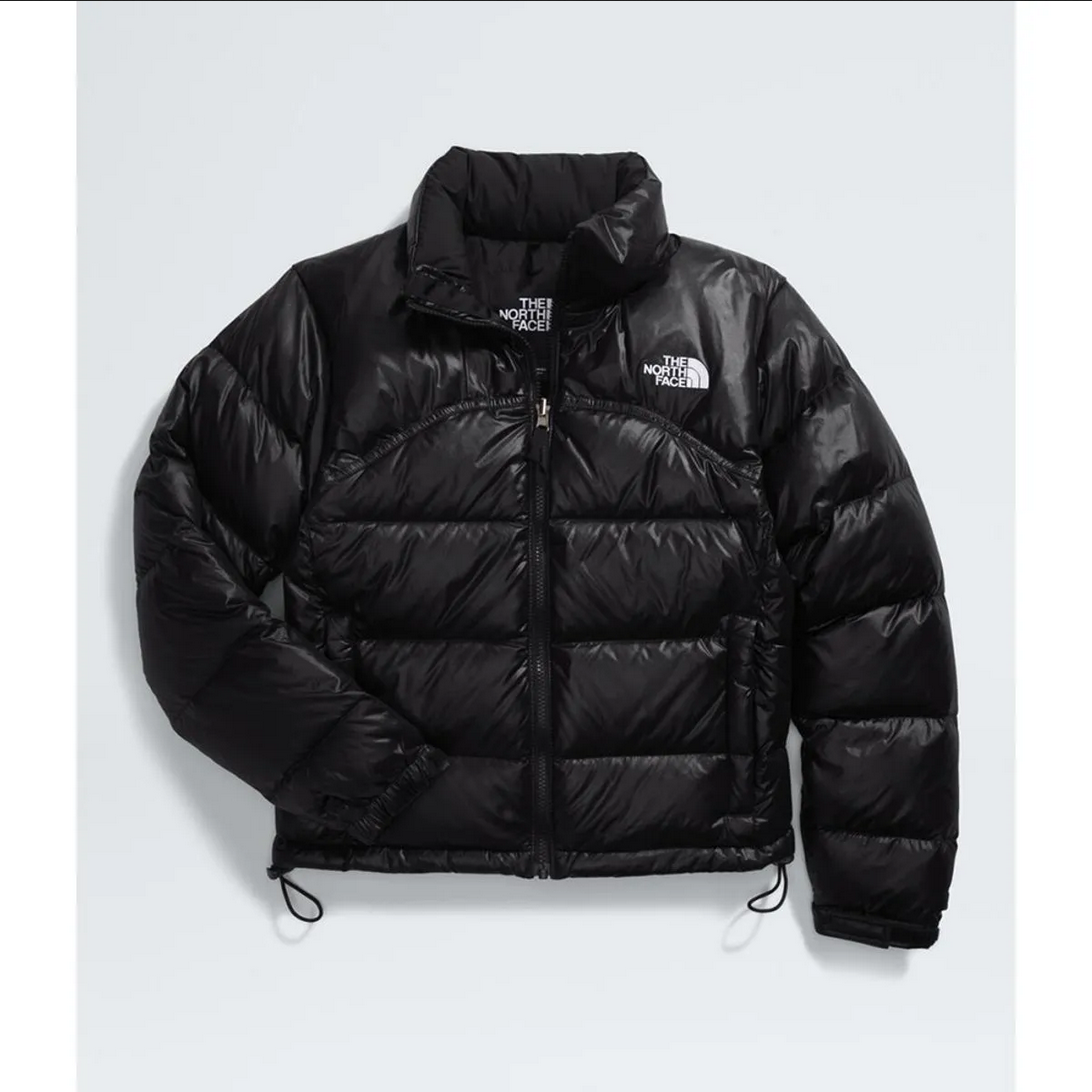 Chamarra de Pluma 2000 Retro Nuptse Mujer, Negro