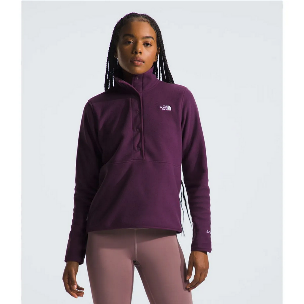 Chamarra Polar 1/2 De Cierre Alpine Polartec 100 Mujer, Morado